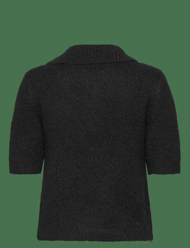 Kvinnor Vero Moda Kläder|VMBLISS 2/4 POLONECK PULLOVER GA - Stickat