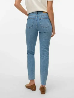 Vero Moda VMBRENDA HR MOM A CUT GU384 GA NOOS - Straight jeans|Kvinnor Kläder|Denimkläder