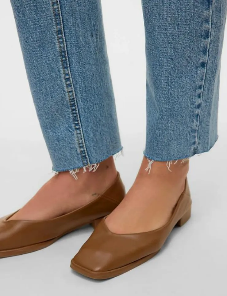 Vero Moda VMBRENDA HR MOM A CUT GU384 GA NOOS - Straight jeans|Kvinnor Kläder|Denimkläder