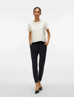 Kvinnor Vero Moda Byxor|VMEVA MW LOOSE STRING PANT NOOS - Joggers