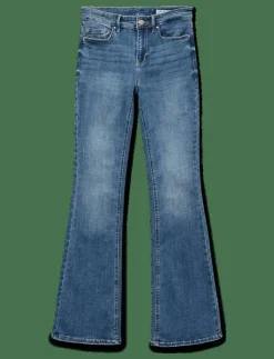 Vero Moda VMFLASH MR FLARED JEANS LI347 GA NOOS - Utsvängda jeans|Kvinnor Kläder|Denimkläder