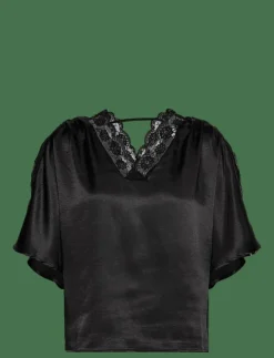 Vero Moda VMHILLARY 2/4 TOP BTQ GA - T-shirts|Kvinnor T-Shirts & Toppar