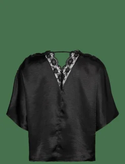 Vero Moda VMHILLARY 2/4 TOP BTQ GA - T-shirts|Kvinnor T-Shirts & Toppar