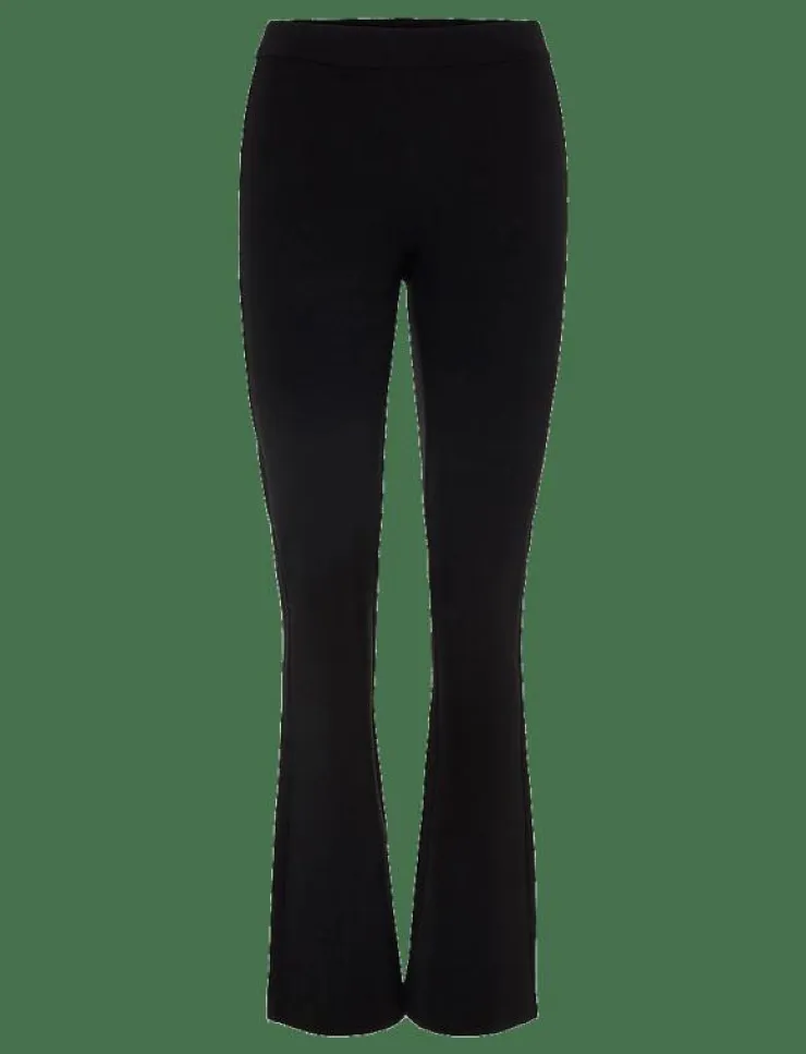Vero Moda VMKAMMA MW FLARED JERSEY PANT NOOS - Utsvängda byxor|Kvinnor Byxor