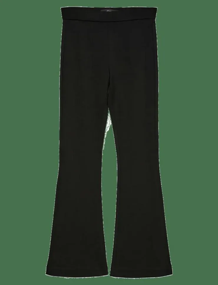 Vero Moda VMKAMMA MW FLARED JERSEY PANT NOOS - Utsvängda byxor|Kvinnor Byxor