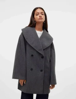 Kvinnor Vero Moda Jackor & Kappor|VMLONDYN LS COAT VMA - Ulljackor