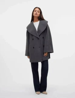 Kvinnor Vero Moda Jackor & Kappor|VMLONDYN LS COAT VMA - Ulljackor