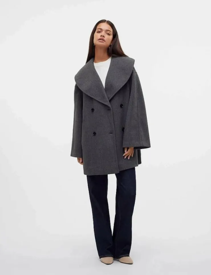 Kvinnor Vero Moda Jackor & Kappor|VMLONDYN LS COAT VMA - Ulljackor
