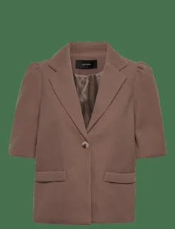 Vero Moda VMLORIS 2/4 SHORT JACKET WVN EXP - Korta kavajer|Kvinnor Kavajer