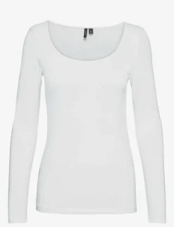 Vero Moda VMMAXI MY LS SOFT UNECK NOOS - Långärmade toppar|Kvinnor Kläder|T-Shirts & Toppar