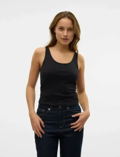 Kvinnor Vero Moda Kläder|Plus Size & Curvy|VMMAXI MY SOFT UU TANK TOP NOOS - Linnen