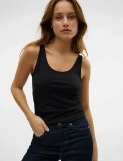 Kvinnor Vero Moda Kläder|Plus Size & Curvy|VMMAXI MY SOFT UU TANK TOP NOOS - Linnen