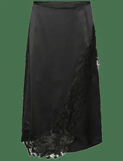 Kvinnor Vero Moda Kjolar|VMMERLE LACE HW 7/8 SKIRT WVN GA - Midi kjolar