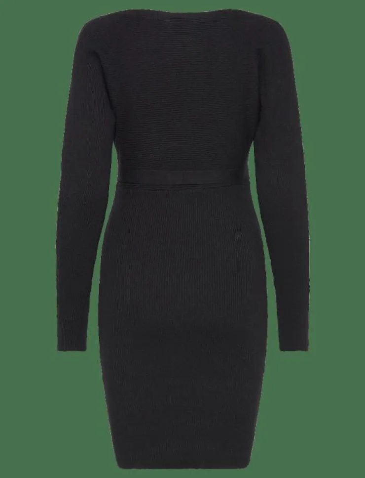 Kvinnor Vero Moda Maternity Mammakläder|VMMHOLLYREM LS V-NECK DRESS GA NOOS - Midiklänningar