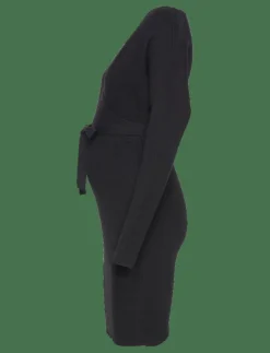 Kvinnor Vero Moda Maternity Mammakläder|VMMHOLLYREM LS V-NECK DRESS GA NOOS - Midiklänningar