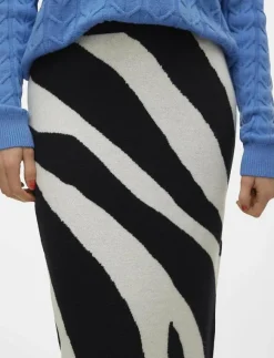 Kvinnor Vero Moda Kjolar|VMNANCY NW 7/8 SKIRT BOO - Midi kjolar