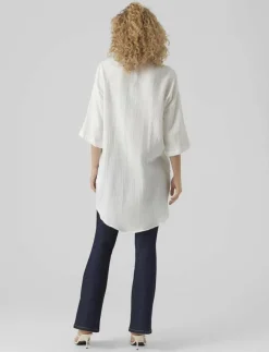 Kvinnor Vero Moda Overshirts|VMNATALI 3/4 LONG OVERSHIRT - Overshirts
