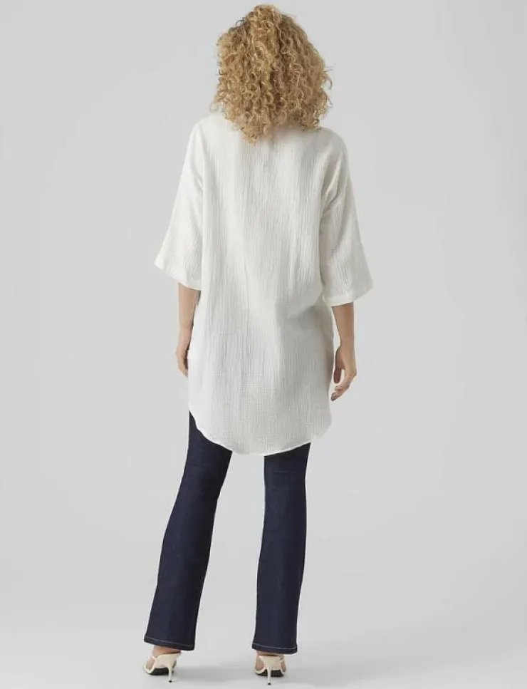 Kvinnor Vero Moda Overshirts|VMNATALI 3/4 LONG OVERSHIRT - Overshirts
