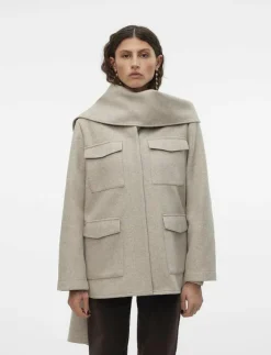 Vero Moda VMPOPSUSAN JACKET GA - Ulljackor|Kvinnor Overshirts