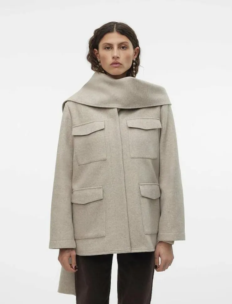 Vero Moda VMPOPSUSAN JACKET GA - Ulljackor|Kvinnor Overshirts