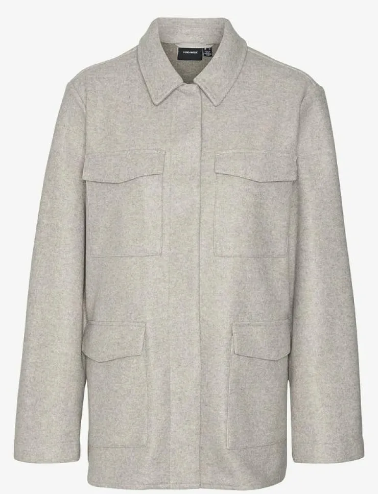 Vero Moda VMPOPSUSAN JACKET GA - Ulljackor|Kvinnor Overshirts