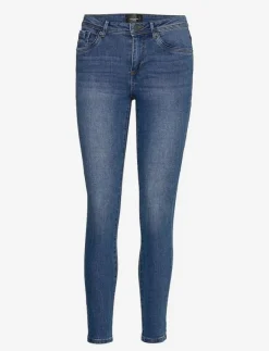 Vero Moda VMTANYA MR S PIPING JEANS VI349 GA NOOS - Skinny Jeans|Kvinnor Kläder