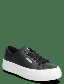 Kvinnor Calvin Klein Sneakers|VULC FLATFORM LTH - Låga sneakers
