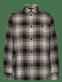 Peak Performance W Cotton Flannel Shirt - Skjortor|Kvinnor Toppar & T-Shirts