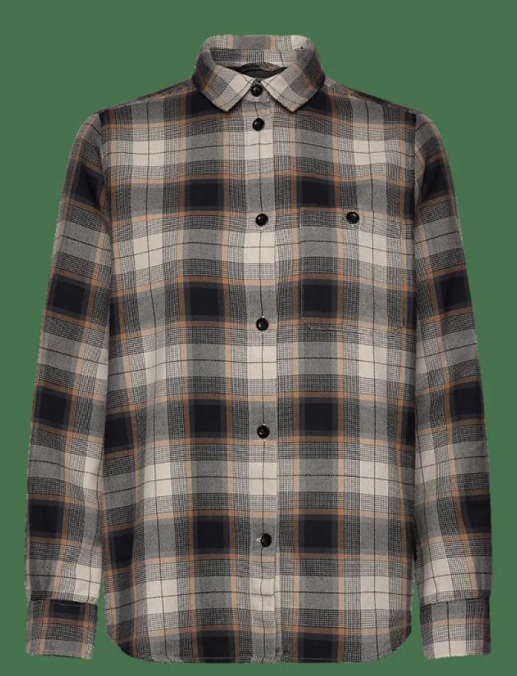 Peak Performance W Cotton Flannel Shirt - Skjortor|Kvinnor Toppar & T-Shirts