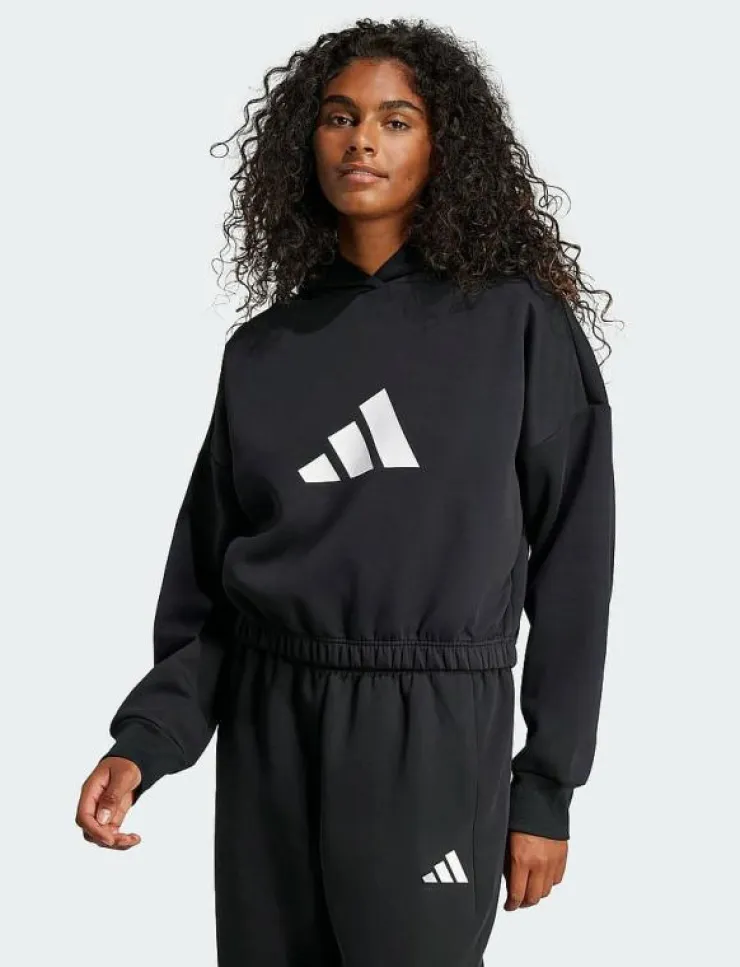 Kvinnor adidas Sportswear Sweatshirts|W FI 3B OH HD - Sweatshirts