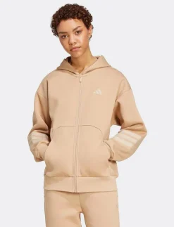 adidas Sportswear W FI 3S FZ HD - Sweatshirts|Kvinnor Sweatshirts