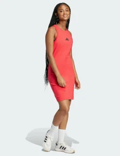 Kvinnor adidas Sportswear Klänningar & Kjolar|W FI SL DRESS - Klänningar