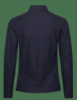 PUMA Golf W Houndstooth 1/4 Zip - Underställströjor|Kvinnor Underställ|Underställ
