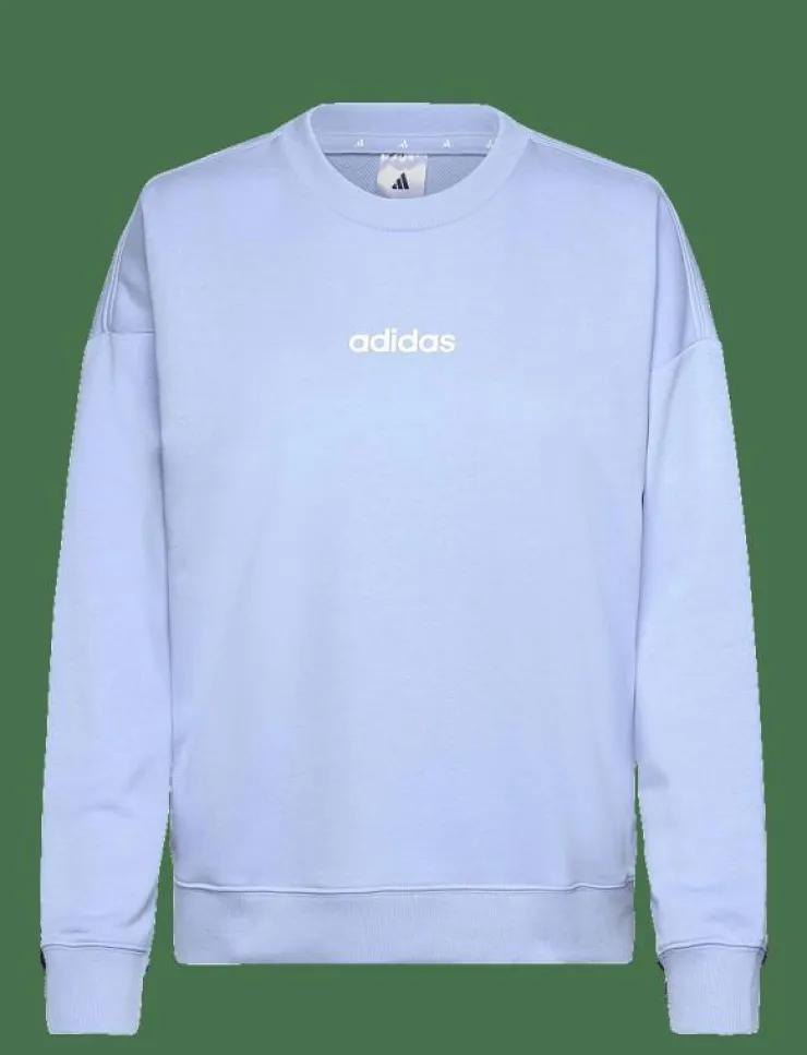 Kvinnor adidas Sportswear Sweatshirts|W LIN FT SWT - Sweatshirts