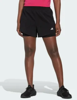 adidas Performance W MIN 2IN1 SHO - Sweatshorts|Kvinnor Plus Size & Curvy|Shorts
