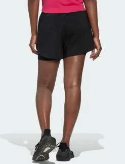 adidas Performance W MIN 2IN1 SHO - Sweatshorts|Kvinnor Plus Size & Curvy|Shorts