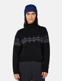Kvinnor ROSSIGNOL Sweatshirts|W PATTERNED TN SWEATER - Stickat