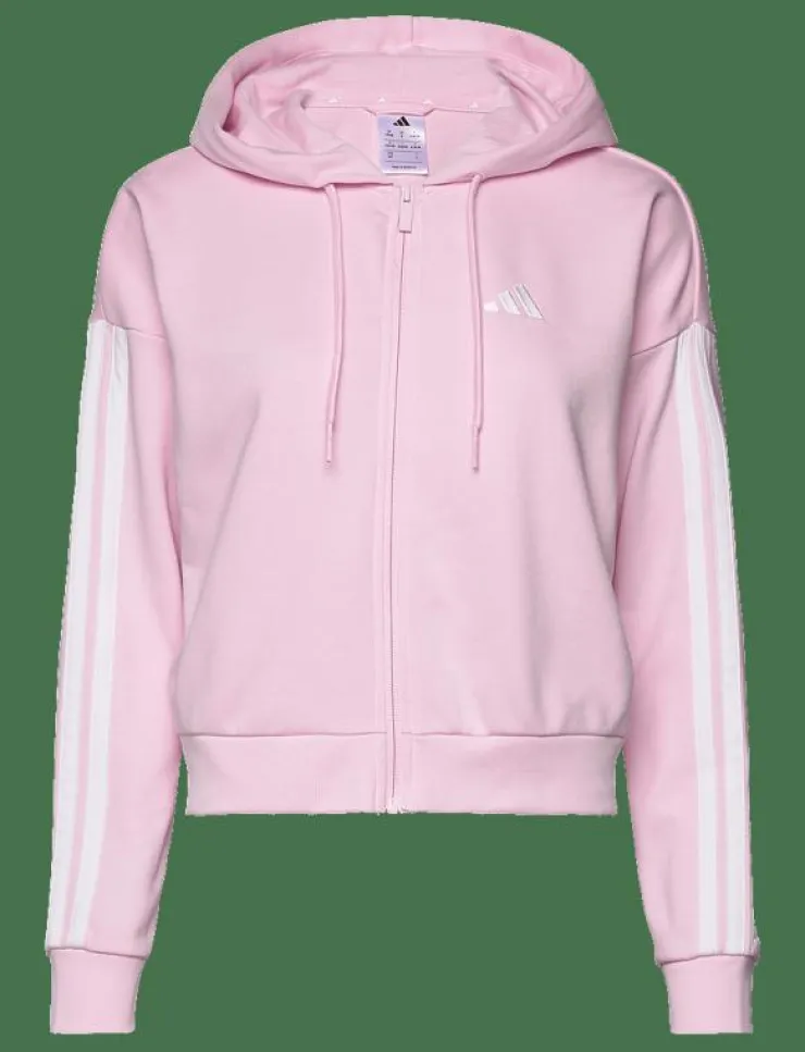 adidas Sportswear W 3S FT FZ HD - Huvtröjor|Kvinnor Sweatshirts|Plus Size & Curvy