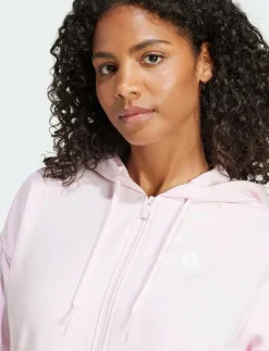 adidas Sportswear W 3S FT FZ HD - Huvtröjor|Kvinnor Sweatshirts|Plus Size & Curvy