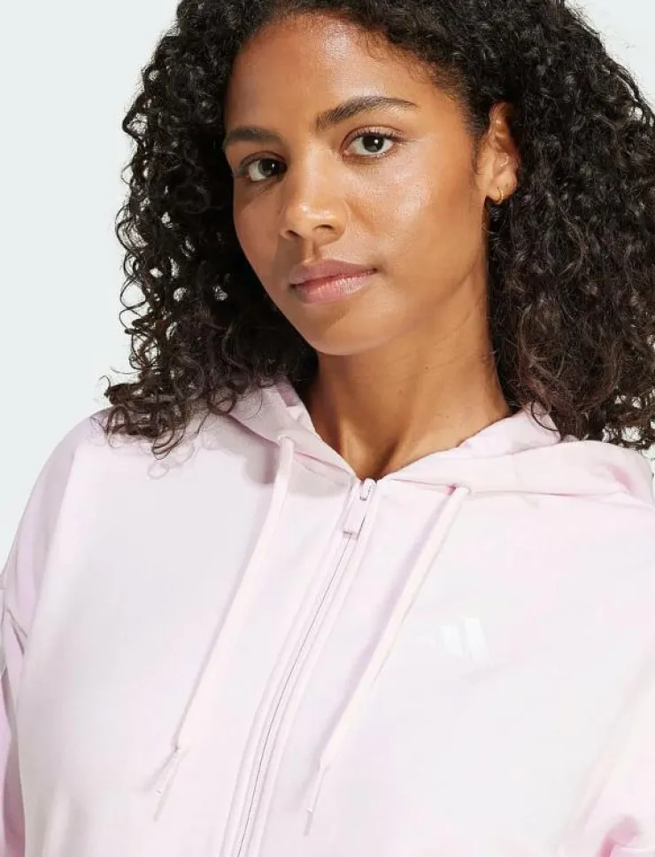 adidas Sportswear W 3S FT FZ HD - Huvtröjor|Kvinnor Sweatshirts|Plus Size & Curvy
