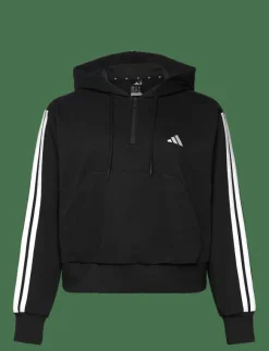 adidas Sportswear W 3S FT QZHD IN - Huvtröjor|Kvinnor Sweatshirts