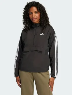 Kvinnor adidas Sportswear Jackor|W 3S WV WB - Anoraker