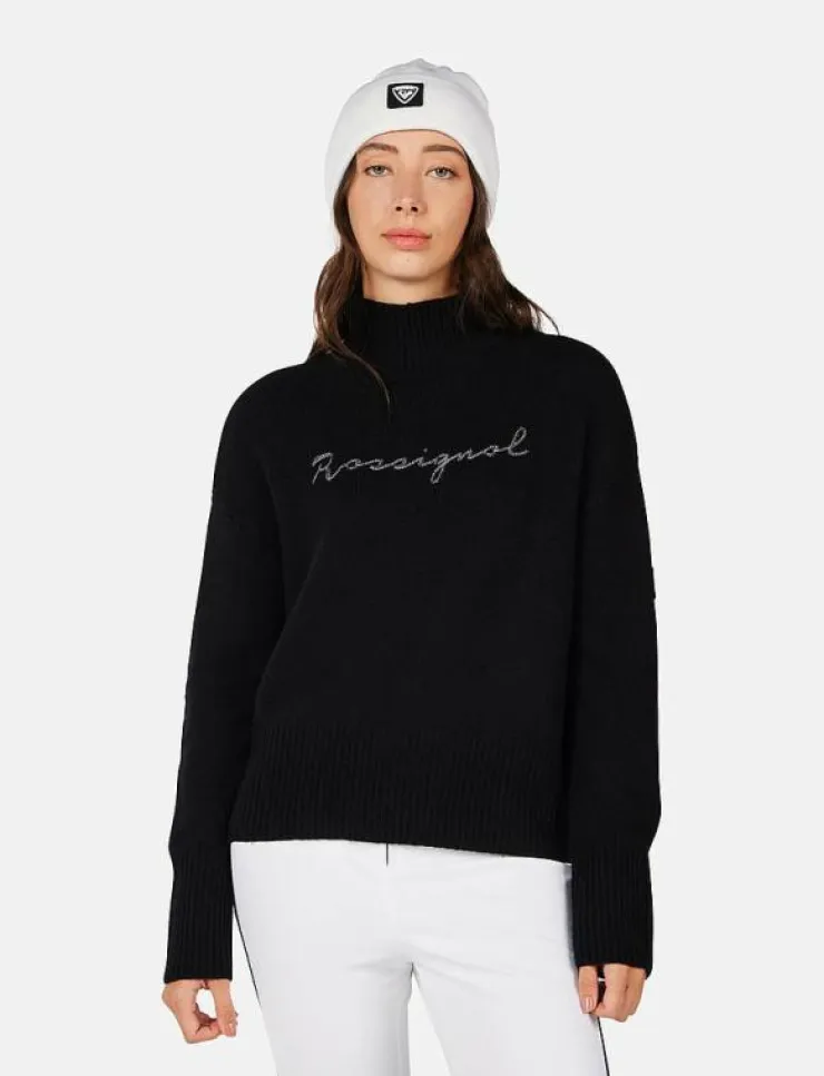 Kvinnor ROSSIGNOL Sweatshirts|W SIGNATURE SWEATER - Stickat