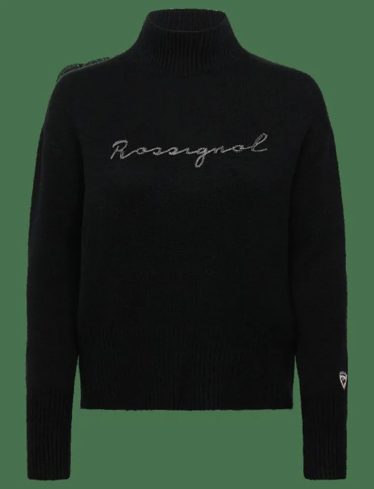 Kvinnor ROSSIGNOL Sweatshirts|W SIGNATURE SWEATER - Stickat