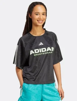 adidas Sportswear W TIRO Q3 TEE - T-Shirts|Kvinnor Toppar & T-Shirts
