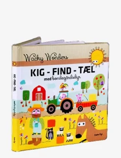 Barn Barbo Toys Barnböcker|Wacky Wonders - Kig - Find - Tæl (DK) - Pedagogisk barnbok