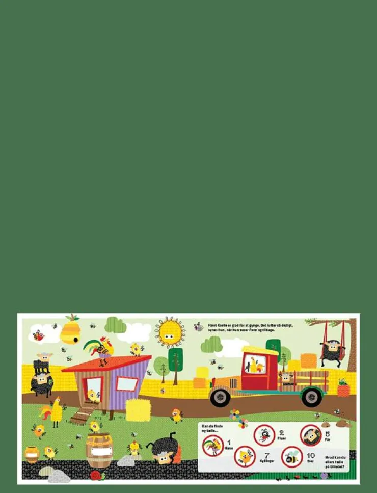 Barn Barbo Toys Barnböcker|Wacky Wonders - Kig - Find - Tæl (DK) - Pedagogisk barnbok