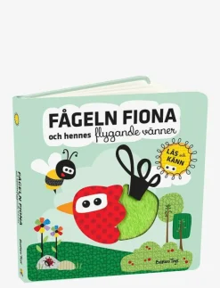 Barn Barbo Toys Barnböcker|Wacky Wonders Bok - Läs och Känn - Fågeln Fiona (SE) - Pedagogisk barnbok