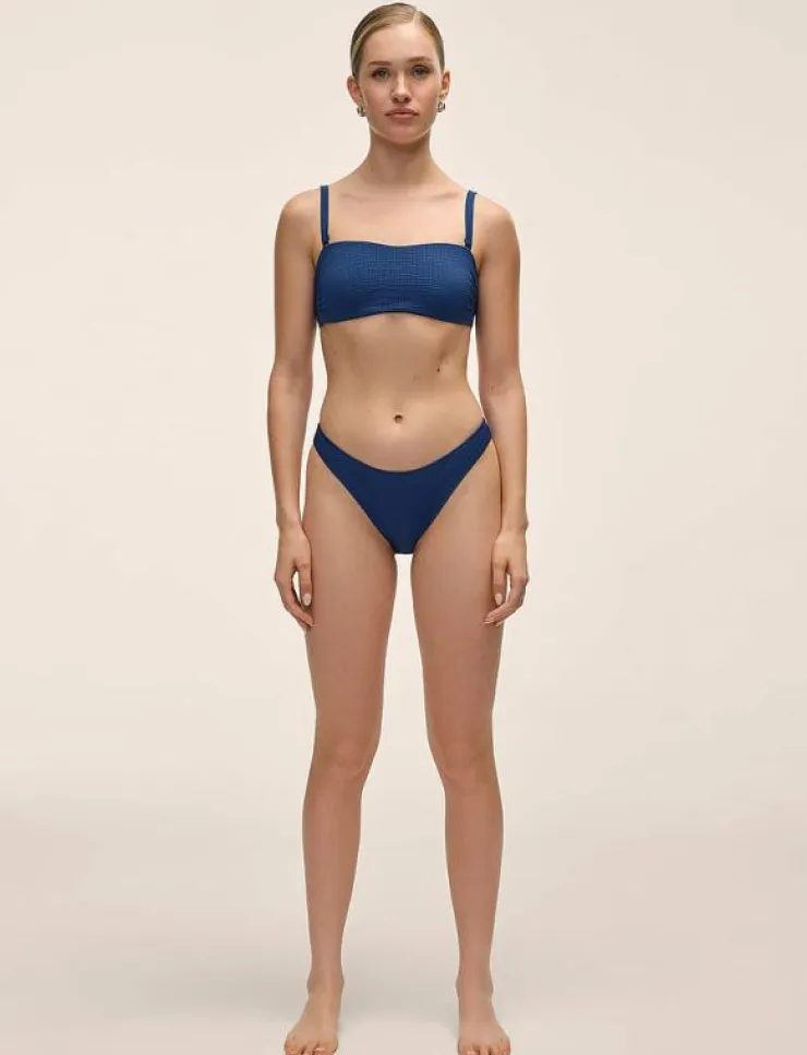 Kvinnor Casall Badkläder|Badkläder|Waffle High Leg Bikini Bottom - Bikinis