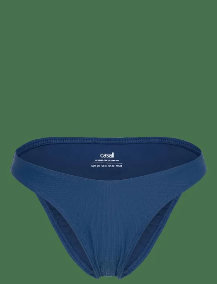 Kvinnor Casall Badkläder|Badkläder|Waffle High Leg Bikini Bottom - Bikinis